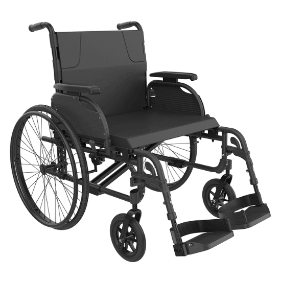 Aspire Evoke 2 HD Matte Black Wheelchair