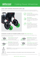 Wheelchair Safe Use Anti-tipper Guide