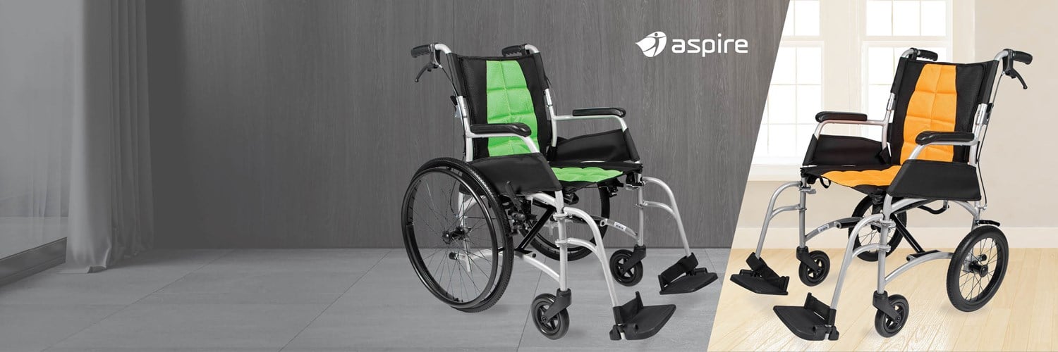 Aspire Vida Folding Wheelchair